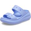 Crocs Unisex Adult Classic Crush Sandals(Moon Jelly)