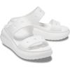 Crocs Unisex Adult Classic Crush Sandals(White)