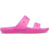 Crocs Unisex Adult Classic Two-strap Slide Sandals(Electric Pink)