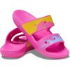 Crocs Unisex Adult Classic Two-strap Slide Sandals(Juice/Multi Ombre)