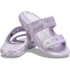 Crocs Unisex Adult Classic Two-strap Slide Sandals(Lavender/Multi)