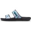 Crocs Unisex Adult Classic Two-strap Slide Sandals(Multi/Black)