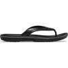 Crocs Unisex Adult Crocband Flip Flop Sandals(Black Slate Grey)