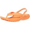 Crocs Unisex Adult Crocband Flip Flop Sandals(Orange Cantaloupe 801)
