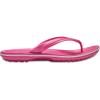 Crocs Unisex Adult Crocband Flip Flop Sandals(Paradise Pink/White)