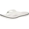 Crocs Unisex Adult Crocband Flip Flop Sandals(White Black)
