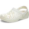Crocs Unisex Adult Floral Classic Clogs(Chalk)