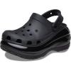 Crocs Unisex Adult Mega Crush Clogs(Black)