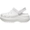 Crocs Unisex Adult Mega Crush Clogs(White)