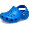 Crocs Unisex Child Littles Clogs, Infant and Baby Shoes for Girls and Boys(Blue Bolt)