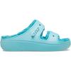 Crocs Unisex Classic Cozzzy Sandal(Pure Water)