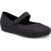 Crocs Unisex-Adult Brooklyn Flat K Stucco(Black)