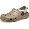 Crocs Unisex-Adult Classic All Terrain Clogs(Khaki/Multi)