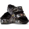 Crocs Unisex-Adult Classic Harry Potter Cozzzy Sandals, Fuzzy Platform Sandals(Black/Multi)