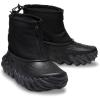 Crocs Unisex-Adult, Echo Boots(Black/Z Shield)