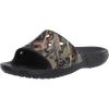 Crocs Unisex-Adult Graphic Slide Sandal(Black/Brown)