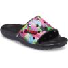 Crocs Unisex-Adult Graphic Slide Sandal(Black/Multi)