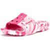 Crocs Unisex-Adult Graphic Slide Sandal(Candy Pink Pink Lemonade)