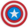 Crocs Unisex-Adult Jibbitz Shoe Charms – Marvel Super Hero Characters Shoe Charm Singles, Charms for Boys and Girls(Captain America Shield)