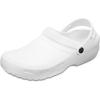 Crocs Unisex-Adult Specialist II Clogs, Slip Resistant Work Shoes(White)