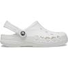 Crocs Unisex-Adult Via Clogs, Slip-on Shoes for Men and Women(White)