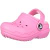 Crocs Unisex-Child Classic Lined Clog(Pink Lemonade/Pink Lemonade)