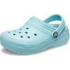 Crocs Unisex-Child Classic Lined Clog(Pure Water)