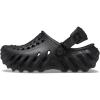 Crocs Unisex-Child Echo Clogs (Little Kid/Big Kid)(Black)