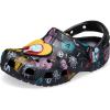 Crocs Unisex-Child Jack Skellington Nightmare Before Christmas Classic Clogs (Little Big Kid)(Multi)