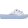 Crocs Women’s Classic Slide | Platform Sandals(Blue Calcite Multi)