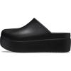 Crocs Women’s Dylan Platform Clog, Mule Platform Shoes for Women(Black)