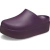 Crocs Women’s Dylan Platform Clog, Mule Platform Shoes for Women(Plush Plum)