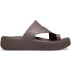 Crocs Women’s Getaway Toe Loop Platform Sandals(Truffle)