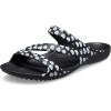 Crocs Women’s Kadee II Sandals(Black/White)