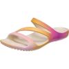 Crocs Women’s Kadee II Sandals(Ombre Winter White)