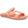Crocs Women’s Kadee II Sandals(Papaya/Multi)