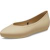 Crocs Womens On The Clock Work Flats(Chai)