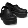 Crocs Women’s Stomp Clog Slip-on Shoes(Black)