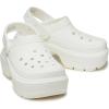 Crocs Women’s Stomp Clog Slip-on Shoes(Chalk)