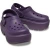 Crocs Women’s Stomp Clog Slip-on Shoes(Dark Iris)