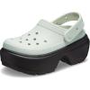 Crocs Women’s Stomp Clog Slip-on Shoes(Linen Black)