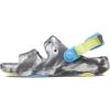 Crocs unisex-adult Men’s and Women’s Classic All Terrain Realtree Sandals(Slate Grey/Marbled Tie-dye)
