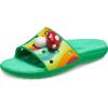 Crocs unisex-child Classic Slide Sandals(Grass Green)