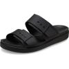 Crocs womens Brooklyn Buckle Low Low(Black)