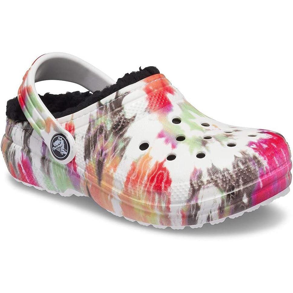 imageCrocs Kids Crocsfunlab Buzz Woody ClogsBlotched Tie Dye