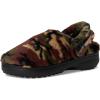 Crocs Unisex-Adult Classic Unfurgettable Lined Clogs, Fuzzy Slippers(Army Green/Multi)