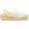 Crocs Unisex-Adult Classic Unfurgettable Lined Clogs, Fuzzy Slippers(Vanilla)