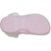 Crocs Women’s Classic Platform Fuzz-Lined Clogs(Pink Milk Fuzzy)