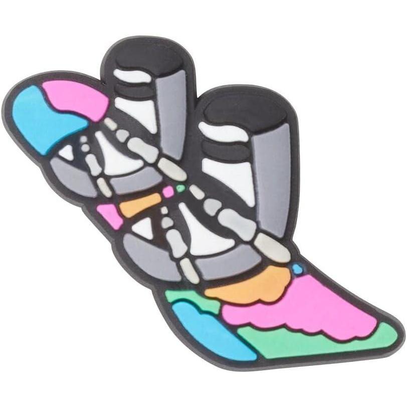imageCrocs UnisexAdult Jibbitz Shoe Charms  Sports Shoe Charm Singles Charms for Boys and GirlsSnowboard And Boots